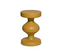Alice's Home - Table d'appoint. Bout de canapé. Table de Chevet en métal. Moutarde. Hawa Ø29.5 x H 47cm