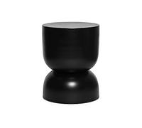 Alice's Home - Table d'appoint. Bout de canapé. Table de Chevet en métal. Noir. Madi Ø32 x H 42cm