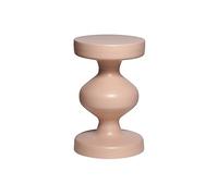 Alice's Home - Table d'appoint. Bout de canapé. Table de Chevet en métal. Rose. Hawa Ø29.5 x H 48.5cm
