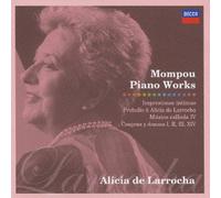 Alicia de Larrocha - Mompou: Piano Works [Re-Issue] [Import]