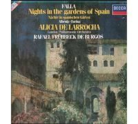 Alicia de Larrocha (piano) - Decca - 410 289-1: Falla - Nights in the gardens of Spain; Albeniz - Rapsodia espanola; Turina - Rapsodia sinfonica: Alicia de Larrocha (piano): London Philharmonic Orchestra: Vinyl LP