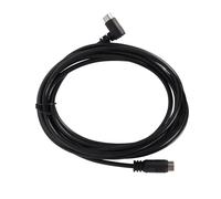 Alide Câble mini DIN 9 broches coudé à 90 degrés mâle vers femelle S-Vidéo, cordon mini 9 broches pour récepteur TV, moniteur, magnétoscope, 3 mètres