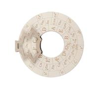 Alide Outil De Mélodie En Bois, Roue D'accords Du Cercle Des Quintes, Outil De Transposition Musicale Pour Guitare, Basse, Piano, Violon, Musiciens Et Auteurs-compositeurs