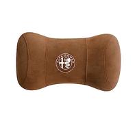ALIEDA 2 Pièces Appui-tête Siège de Voiture, Oreiller Cervical à Mémoire Forme, Coussin Cou Doux et Confortable, Repose Nuque, pour Alfa Romeo 156 Giulietta Stelvio 159 147 155 Mito Giulia GT