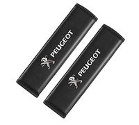 ALIEDA Housse Ceinture Sécurité de Voiture 2 Pièces, pour Peugeot 206 307 308 3008 207 208 407 508, Coussin Harnais, Coussin Protection Sécurité Épaulière, Accessoires de Décoration Intérieure