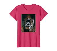 Alien 45th Anniversary AVP: Alien vs. Predator Xenomorph T-Shirt, Femme, Rouge Chiné, 3XL