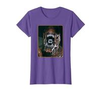 Alien 45th Anniversary AVP: Alien vs. Predator Xenomorph T-Shirt, Femme, Violet Chiné, M