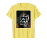 Alien 45th Anniversary AVP: Alien vs. Predator Xenomorph T-Shirt, Homme, Citron, L