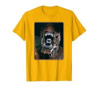 Alien 45th Anniversary AVP: Alien vs. Predator Xenomorph T-Shirt, Homme, Doré Vif, 3XL