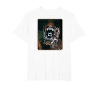 Alien 45th Anniversary AVP: Alien vs. Predator Xenomorph T-Shirt, Homme Grandes Tailles, Blanc, 3X Tall