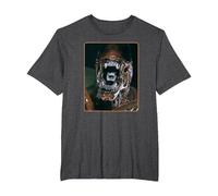 Alien 45th Anniversary AVP: Alien vs. Predator Xenomorph T-Shirt, Homme Grandes Tailles, Chiné Foncé, 5X Tall