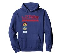 Alien 45th Anniversary Property of LV-426 Acheron Colony Sweat à Capuche, Unisexe pour Adultes, Bleu Marine, M