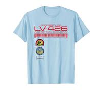 Alien 45th Anniversary Property of LV-426 Acheron Colony T-Shirt, Homme, Bleu Céleste, S