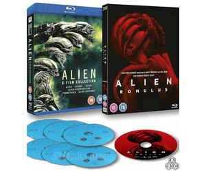 Alien: 7-Movie Complete Collection (Alien / Aliens / Alien 3 / Alien: Resurrection / Prometheus / Alien: Covenant / Alien: Romulus) [Blu-ray] [Region Free]