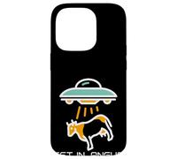 Alien Abduction Cattle Angus Beef We're Having Hamburgers Coque pour iPhone 14 Pro