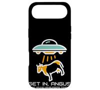 Alien Abduction Cattle Angus Beef We're Having Hamburgers Coque pour iPhone Air