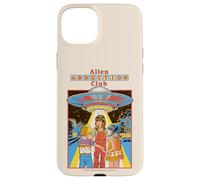 Alien Abduction Club UFO Retro Vintage Funny Adult Humor Coque pour iPhone 15 Plus