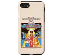 Alien Abduction Club UFO Retro Vintage Funny Adult Humor Coque pour iPhone SE (2020) / 7/8