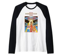 Alien Abduction Club UFO Retro Vintage Funny Adult Humor Manche Raglan