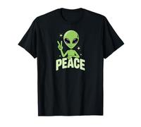 Alien Area 51 Extraterrestrial Event UFO Peace T-Shirt