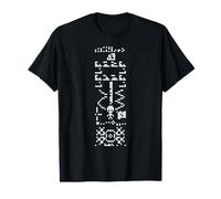 Alien Arecibo Reply Chilbolton Crop Circle Radio Astronomie T-Shirt