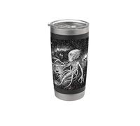 Alien blanc Gobelet isotherme en acier inoxydable double paroi