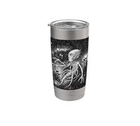 Alien blanc Gobelet isotherme en acier inoxydable double paroi