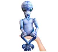 Alien Bringe, Animal en Peluche Extraterrestre Flexible de 20 Pouces, Cuddly Ugly Pluxies for Kids Adults Home Party, Bleu, Peluche