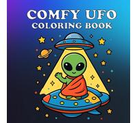 Alien Coloring Book: Bold & Easy Alien and UFO Designs for Kids, Teens, and Adults