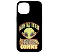 Alien Comic Book Collector Lecteur de Roman Graphique Coque pour iPhone 15