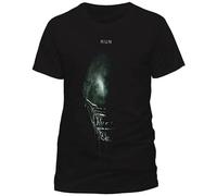 Alien Covenant Run Alien Printed Mens Pullover Men's Crewneck T-Shirt Short Sleeve Top Unisex Pure Cotton Tee Black XXL