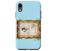 Alien Creation Œuvre d'art terrestre Italienne Haute Renaissance Coque pour iPhone XR