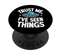Alien, Croyez-Moi, J'Ai vu des Choses, OVNI, Aliens PopSockets PopGrip Adhésif