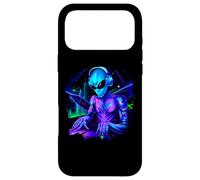 Alien Cyborg DJ Robot enregistre de la Musique Techno Cool Aliens Coque pour iPhone 17 Pro Max