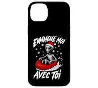 Alien de Noël, Emmène-Moi avec Toi, Design UFO Coque pour iPhone 14 Plus