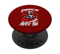 Alien de Noël, Emmène-Moi avec Toi, Design UFO PopSockets PopGrip Adhésif