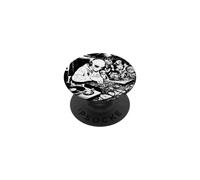 Alien DJ Underground Vinyl Rave Music PopSockets PopGrip Adhésif