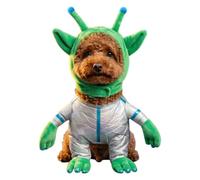 Alien Dog Costume 30cm Breathable Washable Astronaut Outfit for Pets