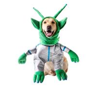 Alien Dog Costume Soft Breathable - Washable Astronaut Alien Cat Puppy for