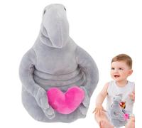 Alien en peluche - Créature de jouet en tissu doux - Pendentif animal rempli - monstre créative de 23 à 35 cm avec un design mignon - Figurines décoratives pour écrans de bureau et