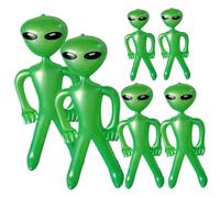 Alien Gonflable - Décor de fête Extraterrestre Gonflable de 18/35/67 Pouces | Aliens gonflables géants en 3 tailles pour la fête extraterrestre d'Halloween..Faites exploser le costume d'extraterrestre e