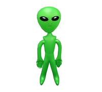 Alien Gonflable Géant 170 cm - Poupée gonflable XXL pour fêtes, anniversaires, enterrements, événements et décoration amusante toute l'année