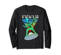 Alien Graphic UFO Shirt Soucoupe Volante There is No Truth Manche Longue