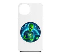 Alien Hacker Ethical Hack Secure Systems vulnérabilités Coque pour iPhone 13