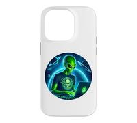 Alien Hacker Ethical Hack Secure Systems vulnérabilités Coque pour iPhone 14 Pro