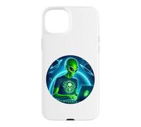 Alien Hacker Ethical Hack Secure Systems vulnérabilités Coque pour iPhone 15 Plus