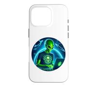 Alien Hacker Ethical Hack Secure Systems vulnérabilités Coque pour iPhone 16 Pro