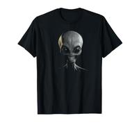 Alien Head UFO Extraterrestrial Space Design T-Shirt
