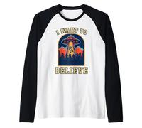 Alien Hunter UFO Area 51 croit à Une Rencontre avec Une Manche Raglan
