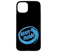 'Alien Inside' Funny Xenomorph Sci-FI Earth Movie Design Coque pour iPhone 15 Plus
